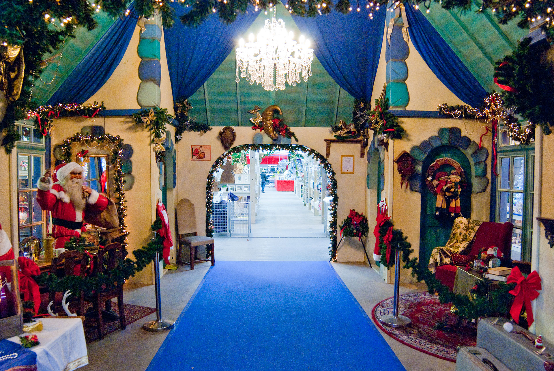 Decor van huis van de Kerstman Phixion